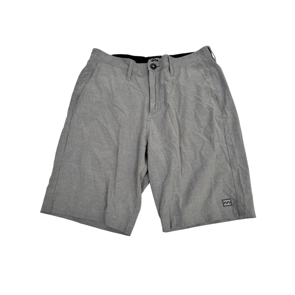 Billabong Crossfire Submersibles Men's Gray Hybrid Shorts 33 Recycler Stretch